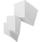 Ekena Millwork 11 3/4W x 11 3/4H x 1/2T PVC Hobby Boards, Unfinished, 25PK HBP12X12X500DUN - alternate 2